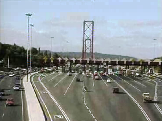 Situação na ponte 25 de Abril