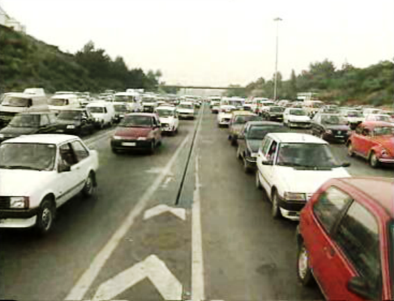 Cobrança da portagem da ponte 25 de Abril