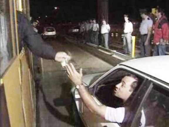 Protestos na ponte 25 de Abril