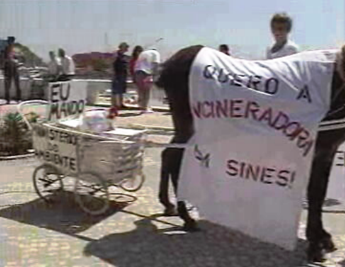 Protesto em Sines contra incineradora