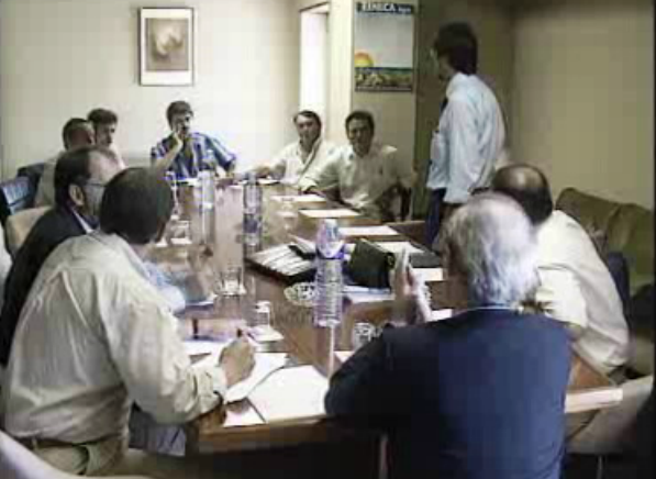 Reunião da Transgás com agricultores