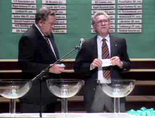 Sorteio para as competições da UEFA