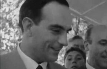 Visita de Adriano Moreira à Feira do Livro de Lisboa