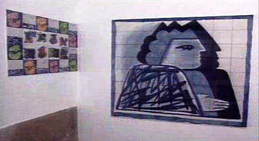 Exposição de azulejos de Costa Pinheiro