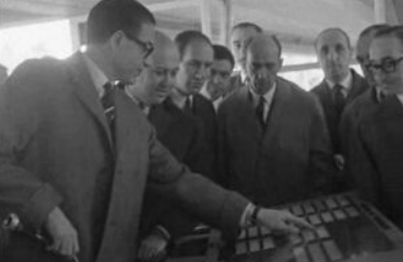 Inauguração de aglomerado industrial de Leça do Balio