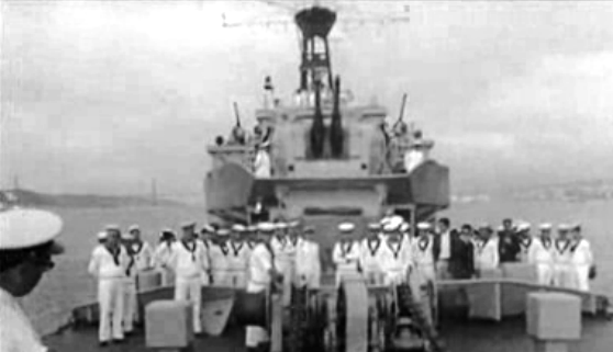 Chegada da fragata “Álvares Cabral”