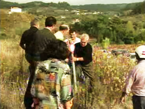 Caçadores contra a zona associativa de caça