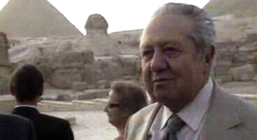 Visita de Mário Soares ao Egito