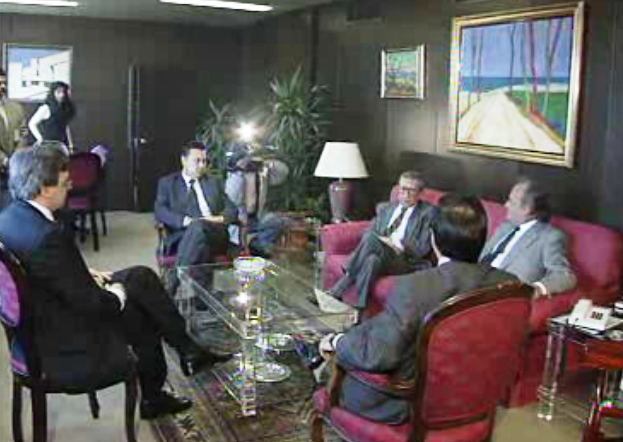 Reunião de Marques Mendes com operadores televisivos