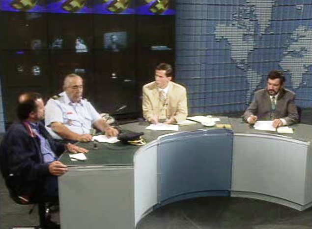 Entrevista sobre acidente em hipermercado