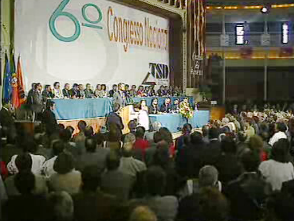 Sessão de encerramento do 6º Congresso Nacional dos TSD