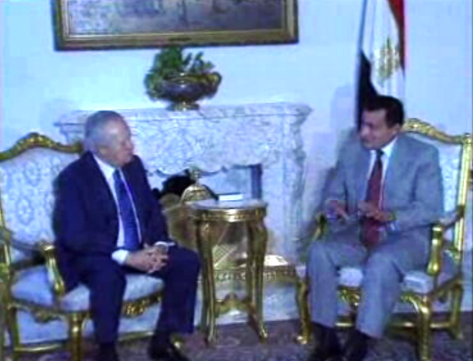 Visita de Mário Soares ao Cairo