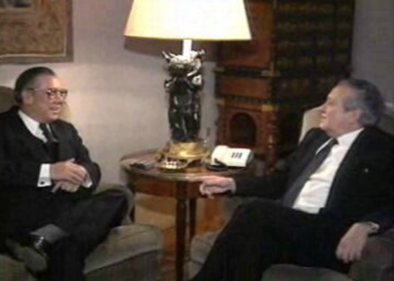 Mário Soares recebe Carlos Assumpção