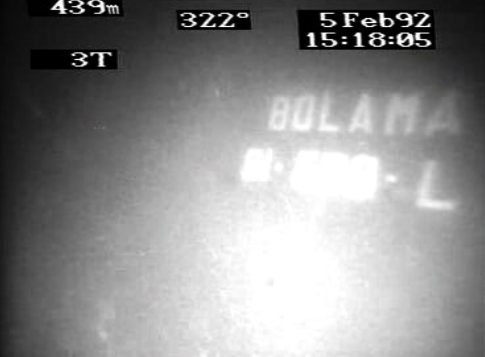 Caso do naufrágio do “Bolama”