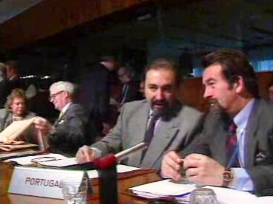 Reunião de ministros da CEE