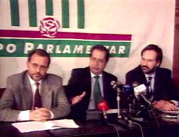 Debate parlamentar sobre corrupção