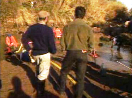 Buscas por criança desaparecida