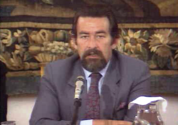 Conferência de imprensa de João de Deus Pinheiro