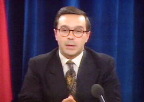 Conferência de imprensa de Luís Marques Mendes