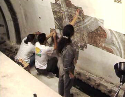 Descoberta de pinturas no Convento de Cristo