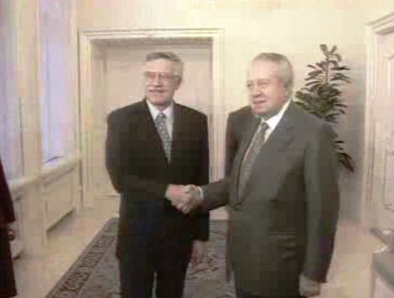 Visita de Mário Soares à República Checa