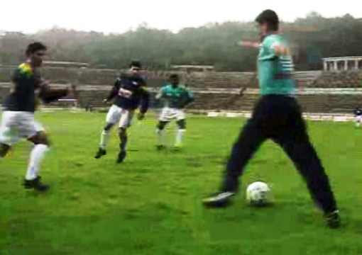 Futebol: Treino da Seleção Nacional