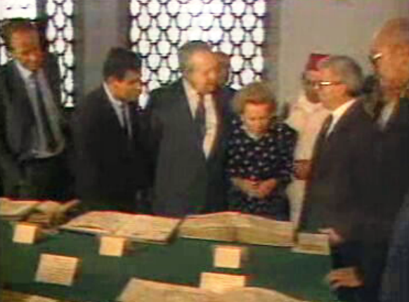 Visita oficial de Mário Soares a Marrocos