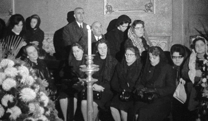 Cerimónia fúnebre de Tomás Alcaide