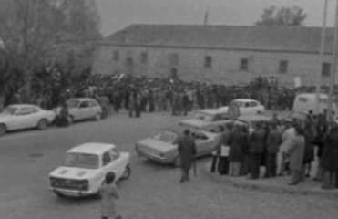 Manifestação popular na Guarda