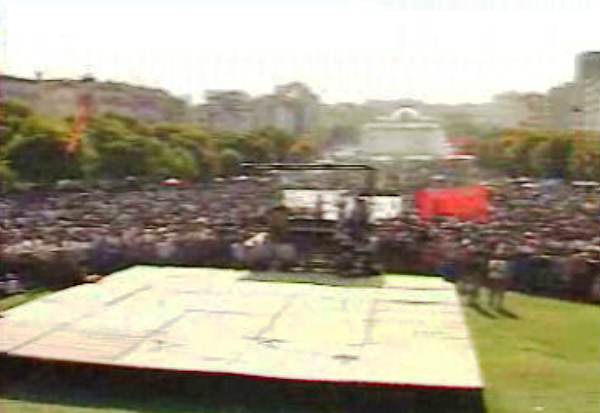 Centrais sindicais separadas no 1º de Maio