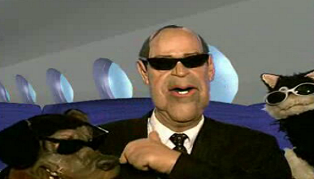 Confusão no aeroporto