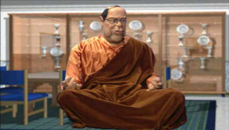 Bimbo da Costa meditativo