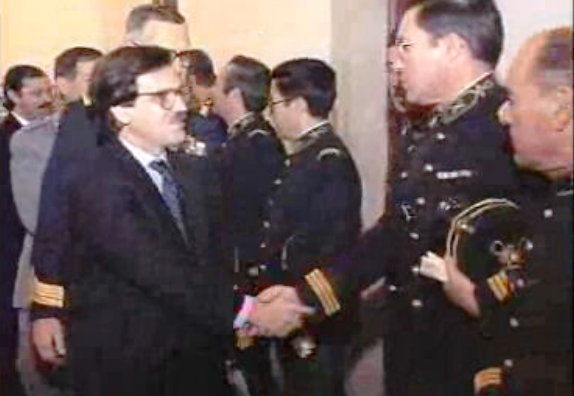 Dias Loureiro visita GNR em Lisboa