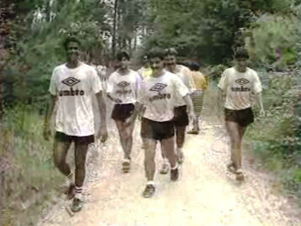 Estágio da equipa de futebol de Espinho