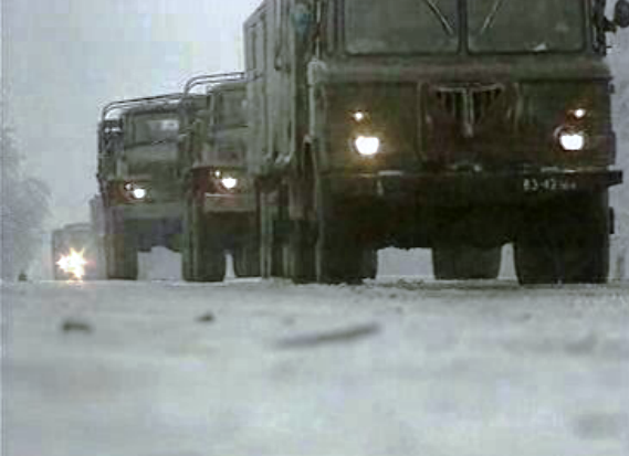 Grozni bombardeada pela Rússia