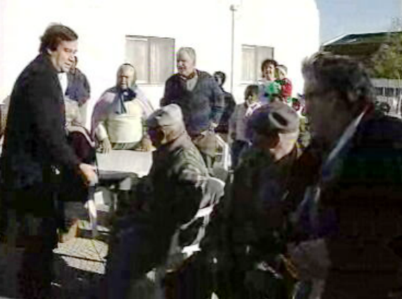 António Guterres visita lar de terceira idade