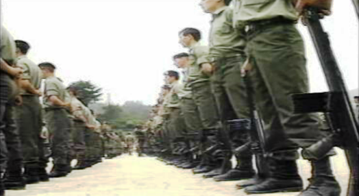 Partida de militares para a Jugoslávia