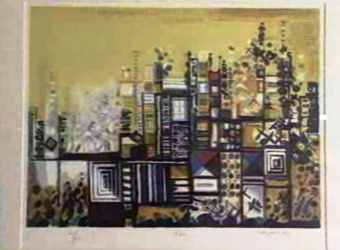 Exposição de pinturas e serigrafias