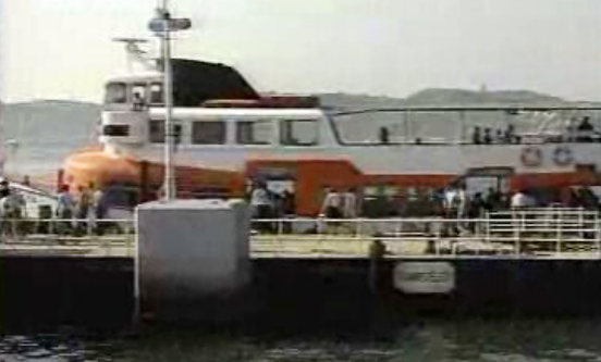 Simulacro de acidente num cacilheiro