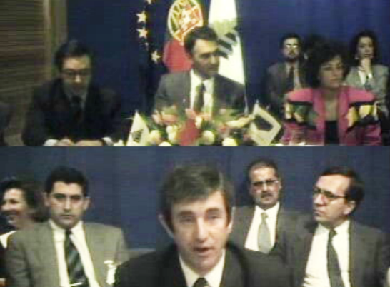 Videoconferência de Cavaco Silva