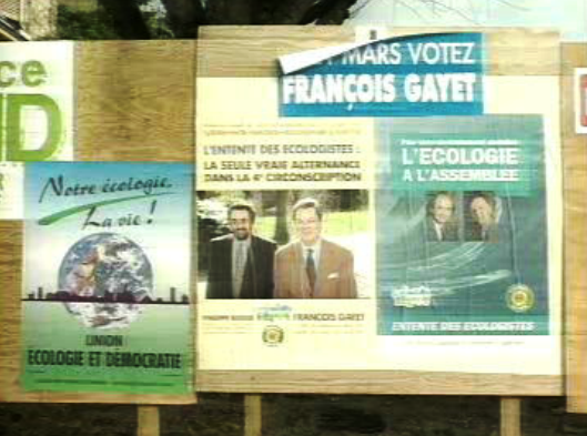 Campanha eleitoral em França