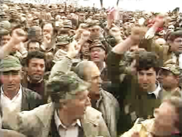 Manifestação de caçadores