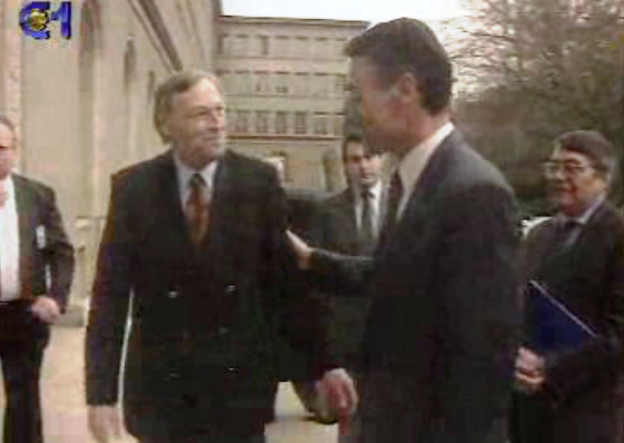 Visita de Cavaco Silva a Genebra