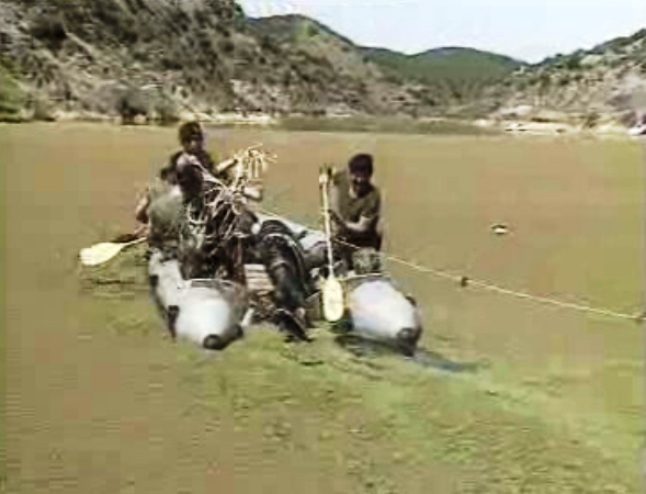 Praga aquática no rio Guadiana