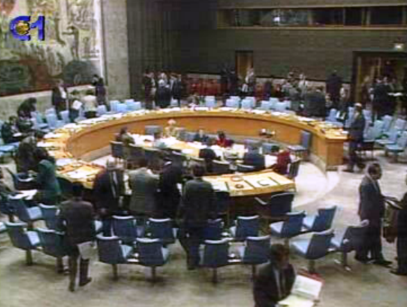 Reunião do Conselho de Segurança da ONU