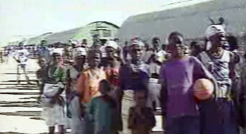 Refugiados da guerra em Angola