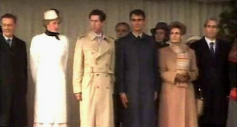 Visita oficial dos príncipes Carlos e Diana a Portugal – dia 1