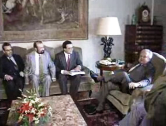 Audiência de Mário Soares com médicos