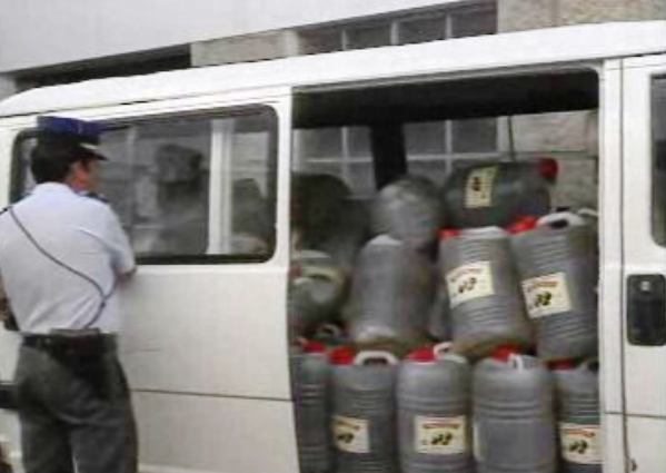 Apreensão de azeite em Chaves