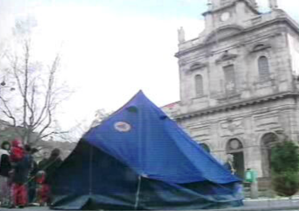 Protestos de desalojados da Campanhã